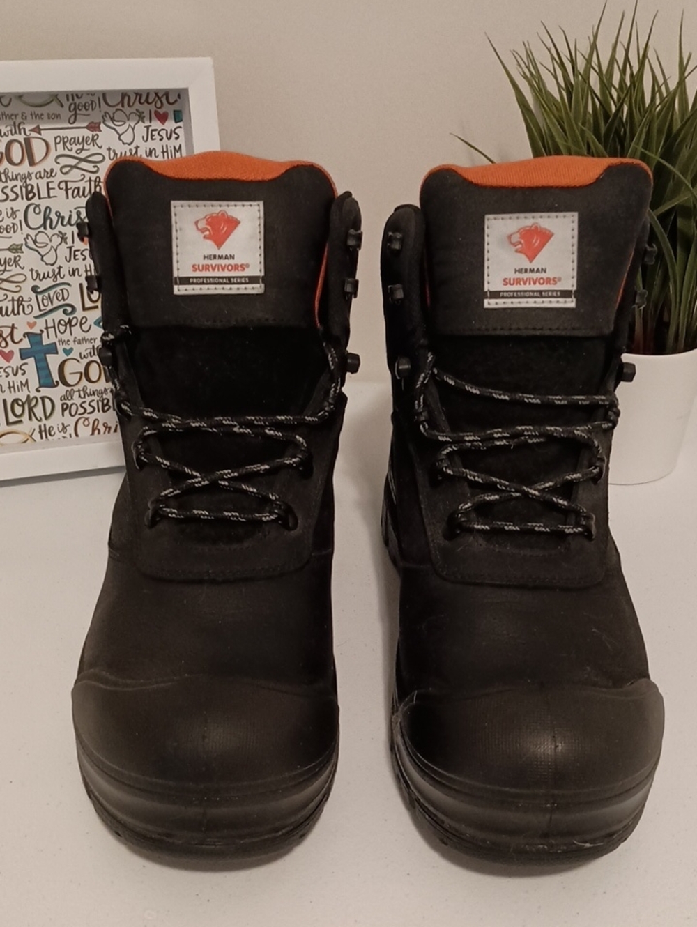 Herman Survivors Men's Storm Breaker Steel-Toe Work Boots